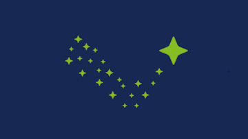 Usage as North Star blog (stars in a line)