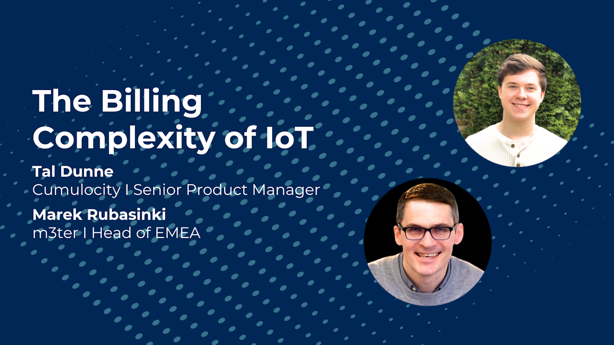 The billing complexity of IoT