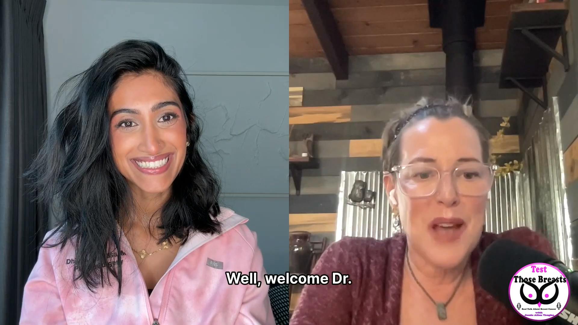 Dr. Srinivasa on Test Those Breasts podcast