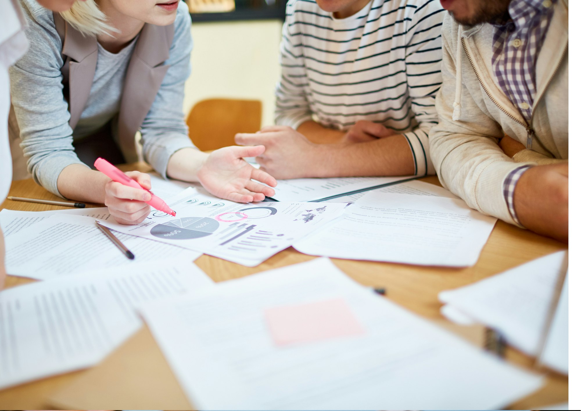 Students discussing