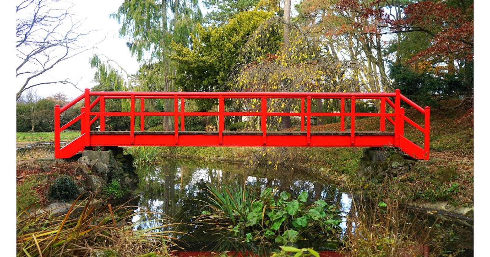 Bridge across river