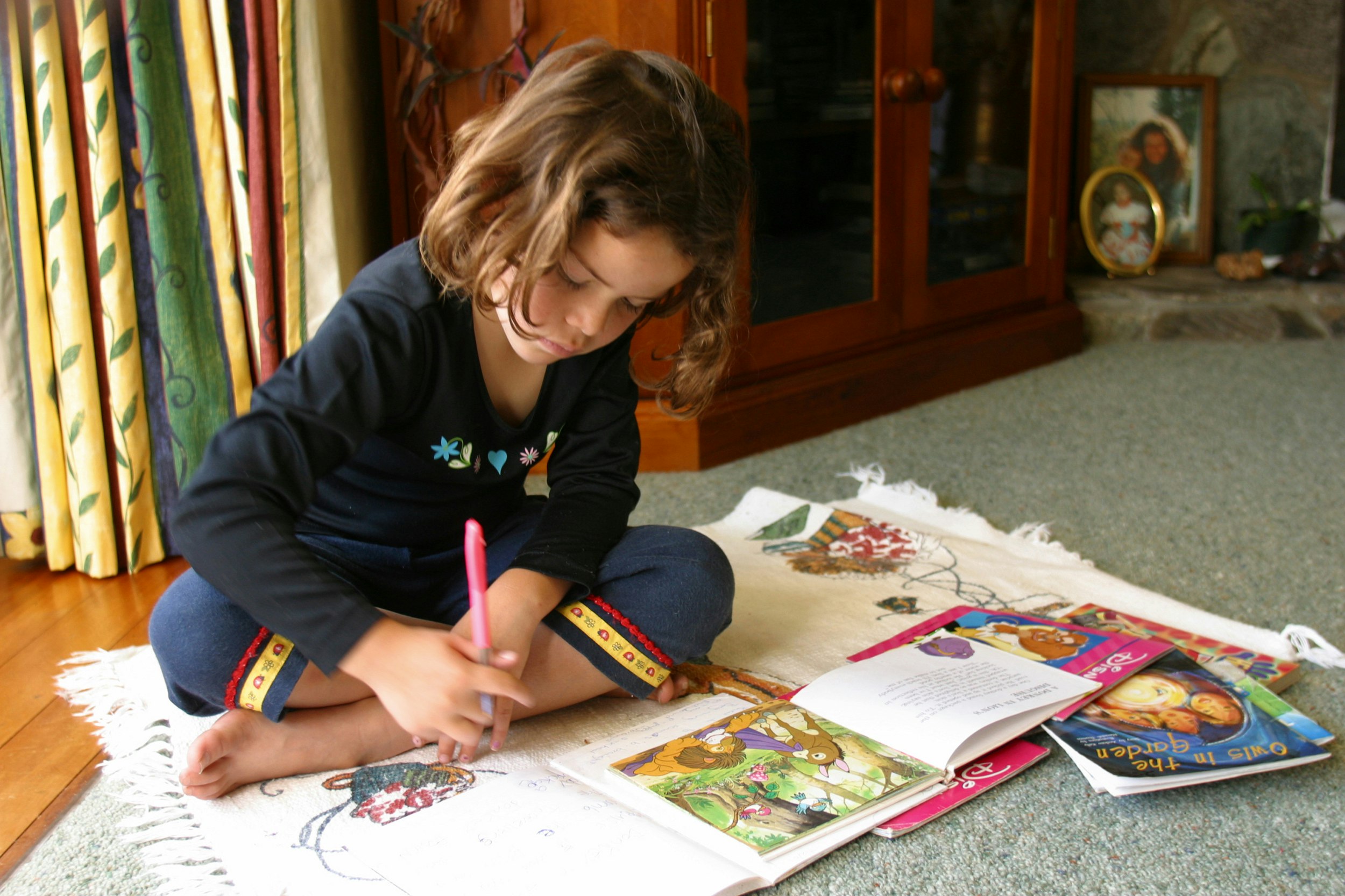 Junior learner at home