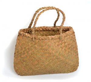 Flax kete bag