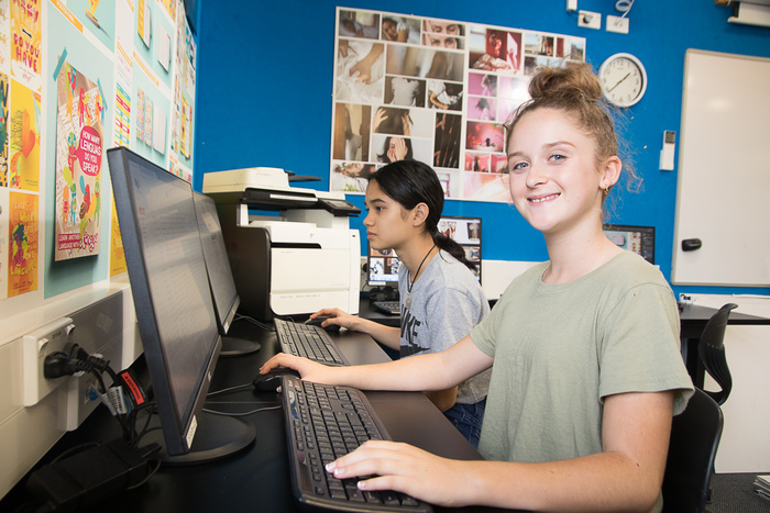 Students in the classroom