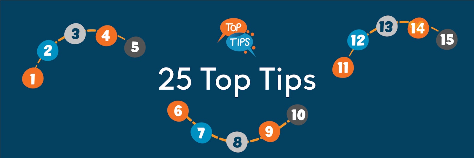 25 Top  Tips banner