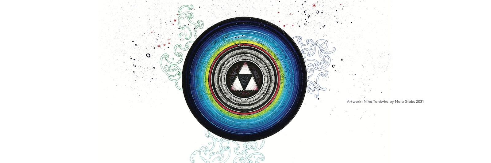 Artwork: Niho Taniwha by Maia Gibbs 2021