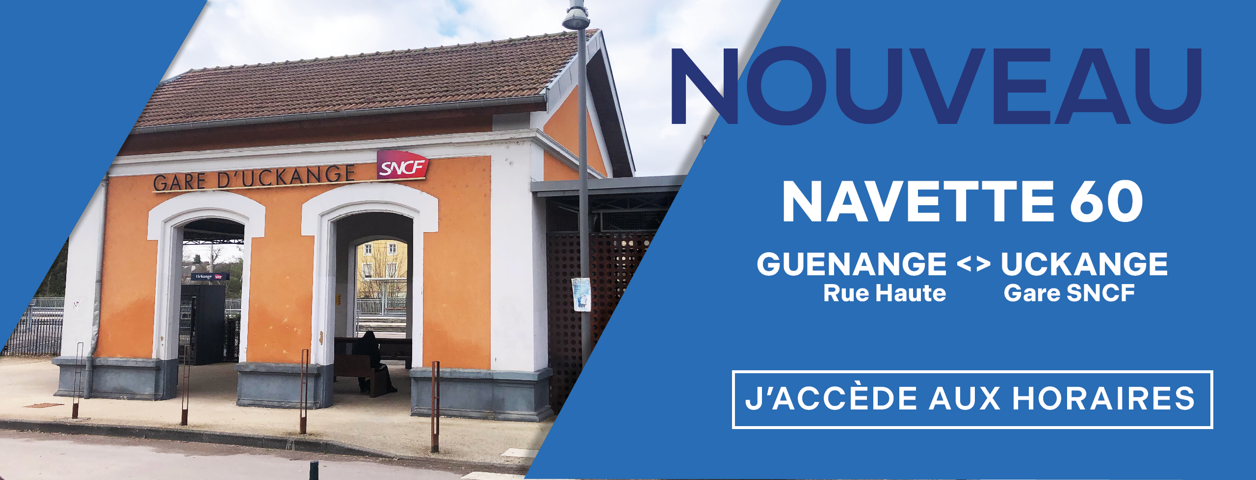 NAVETTE 60 Uckange vers Guénange (et retour)