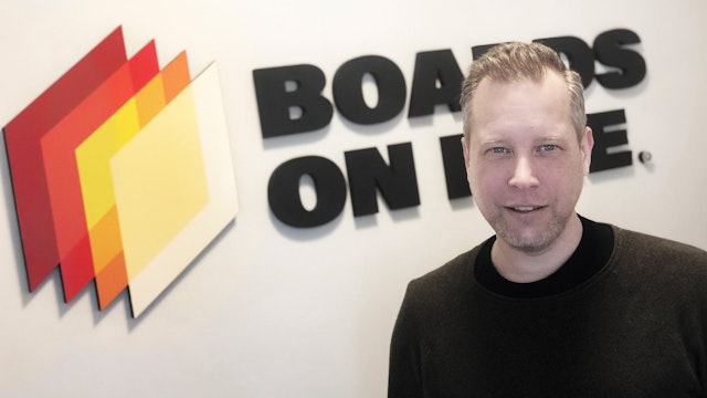 Picture of Boards on Fire's development manager Ola Karlsson.