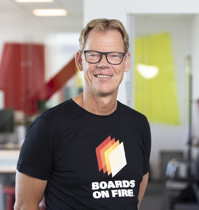 Mats Ekenstam, vd på Boards on Fire.