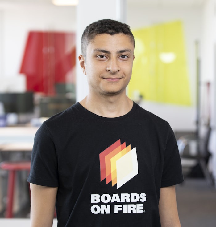 Portrait photo of Martin Kassar, developer at Boards on Fire.