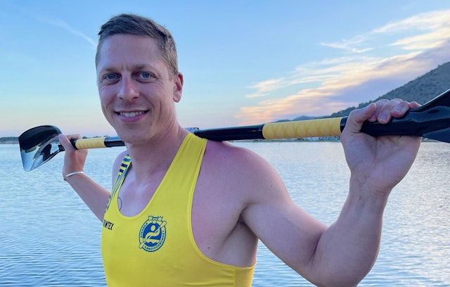 Petter Menning världsmästare i kanot.
