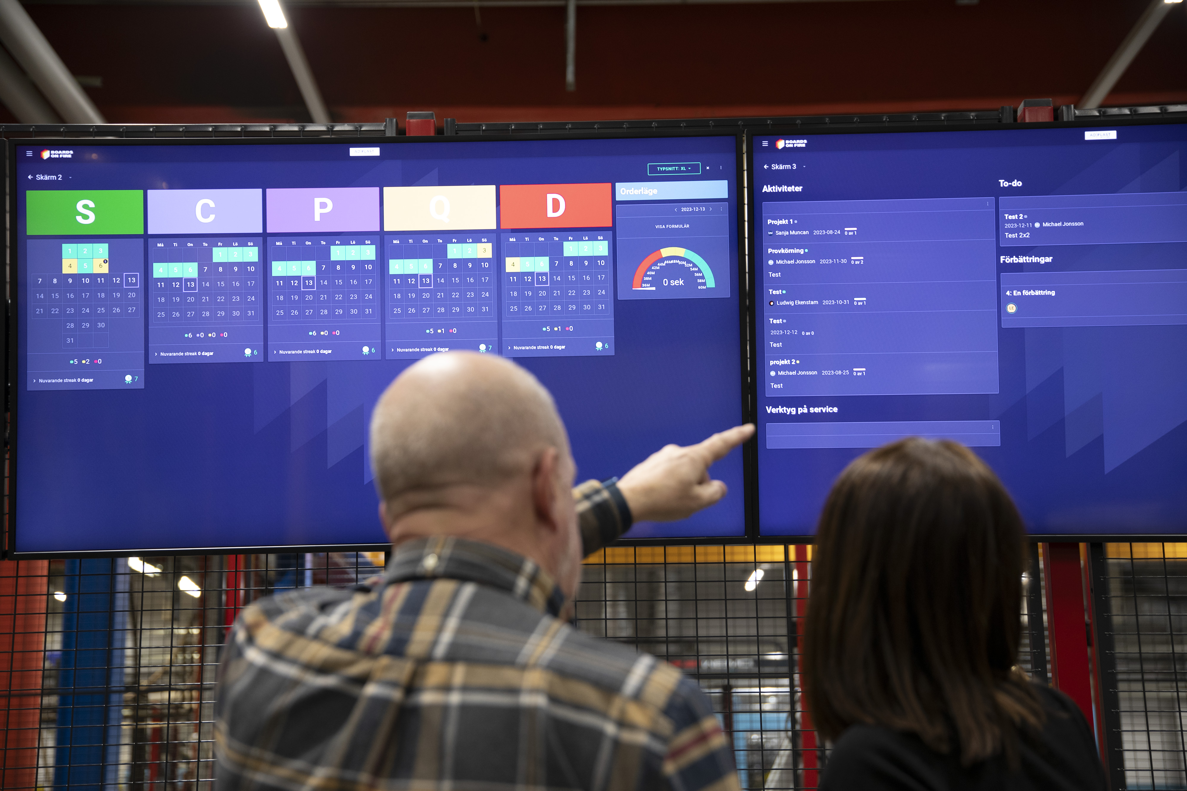 SQCDP dashboard for deviations at AD-plast.