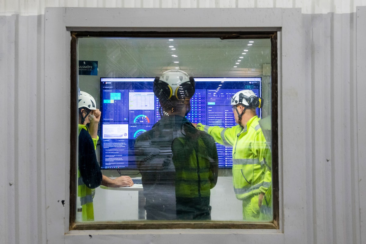 Ledningsgruppen på Heidelberg Materials pulsar hela fabriken på veckobasis.