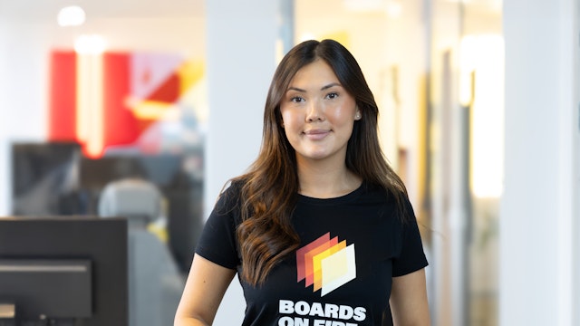 Nathalie Schütz, Customer Success Agent at Boards on Fire