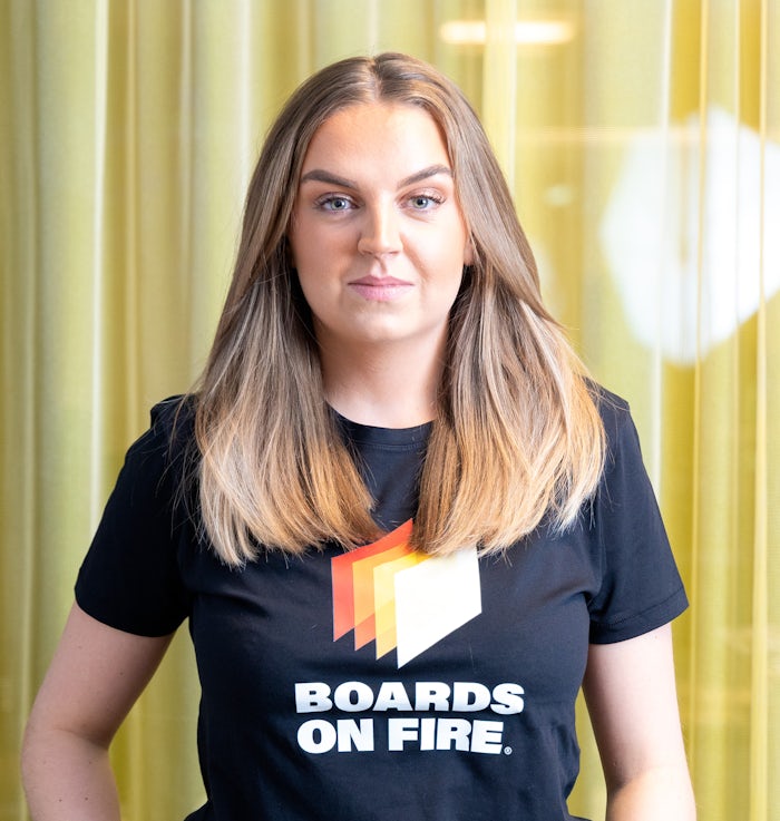 Cecilia Florheden Boards on Fire anställd