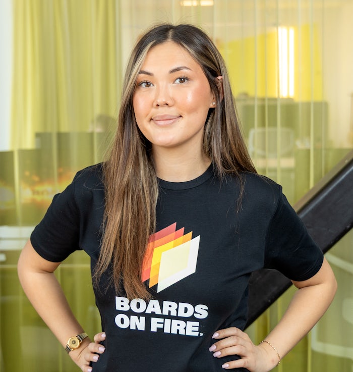 Nathalie Schütz, Customer Success Agent på Boards on Fire