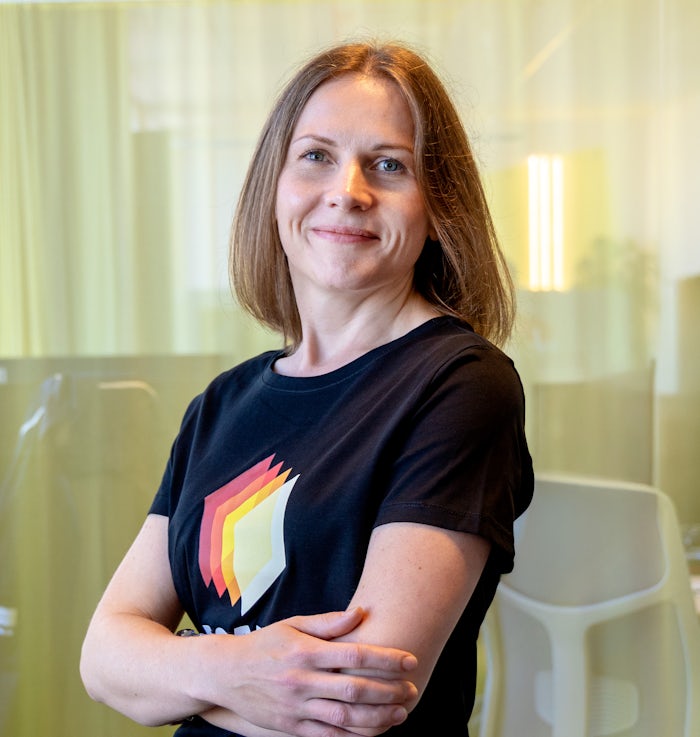 Illona Hrabun System Architect boards on fire