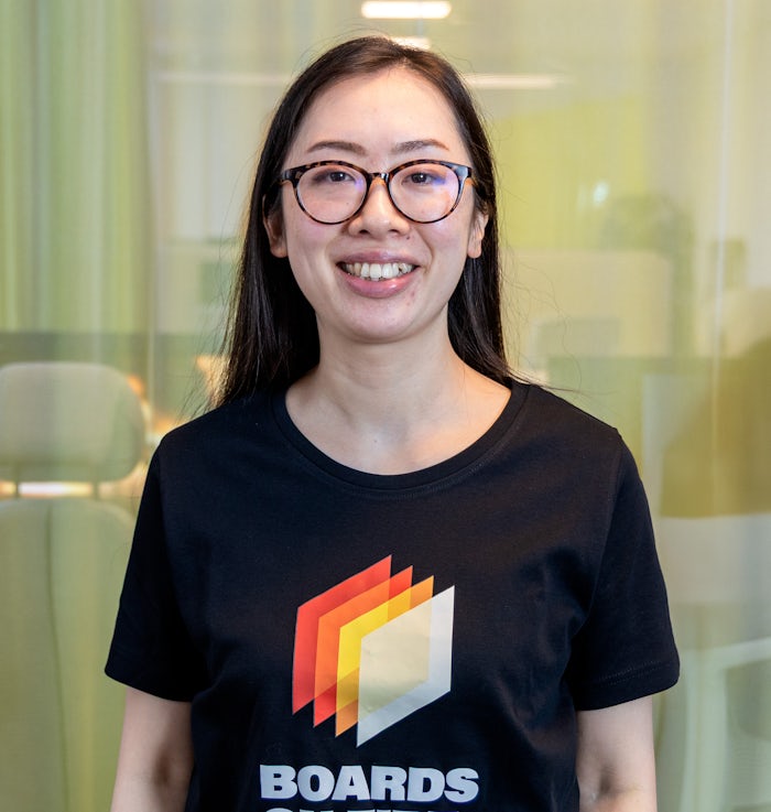 Image of Sakiko Kawahara Boards on Fire