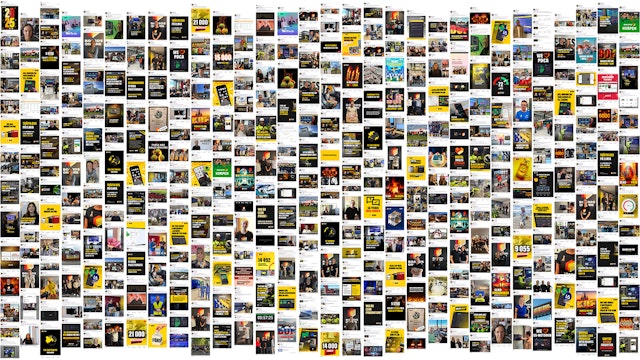 A collage of all Boards on Fire LinkedIn posts from 2025