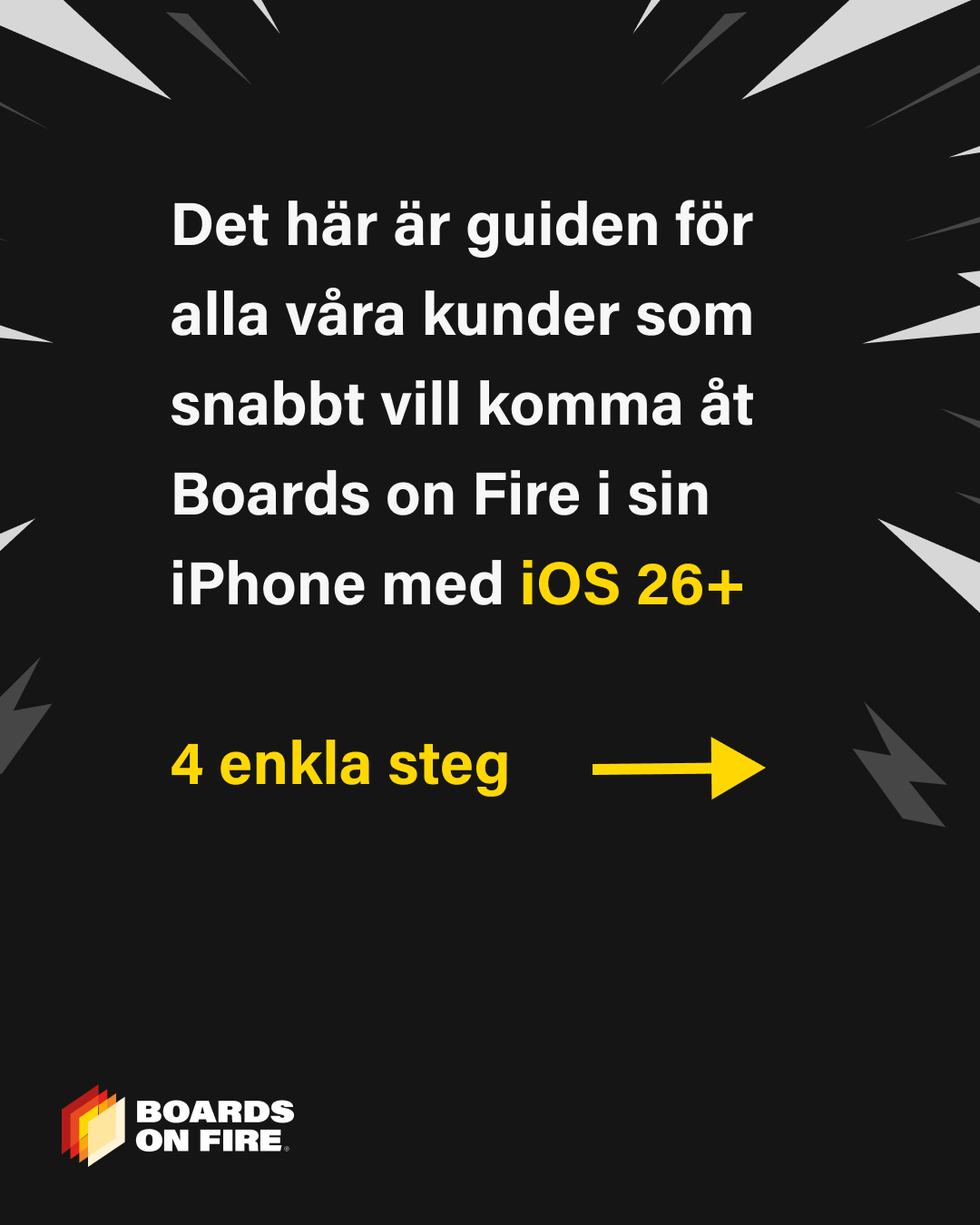 Boards on Fire app iOS 26 2 Guide på Boards on Fire app iOS 26 2