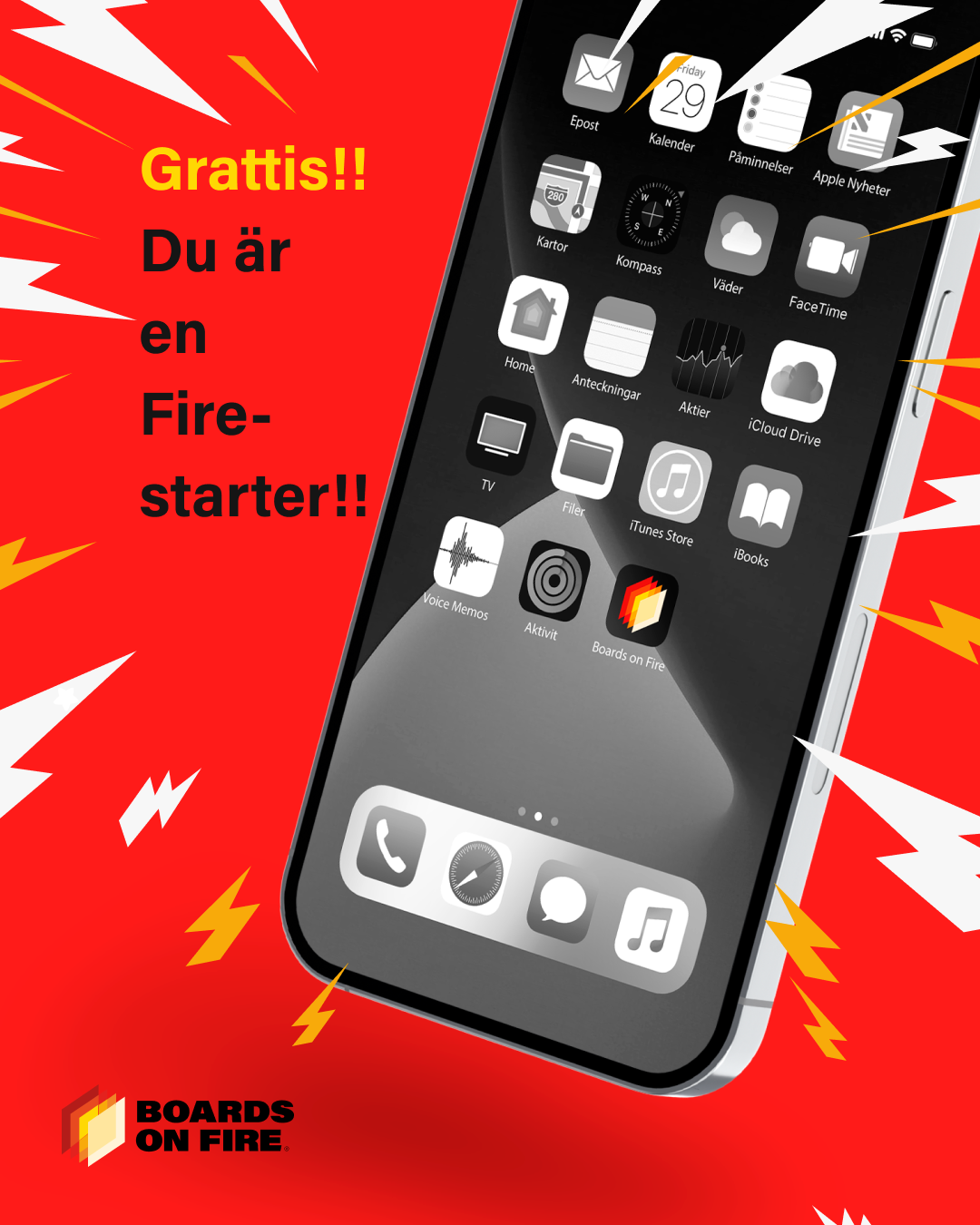 Guide på Boards on Fire app iOS 26 7
