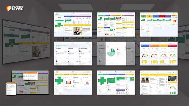 Picture of different board types in Boards on Fire