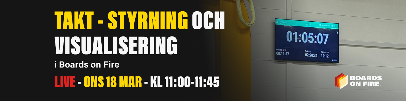 webbinarium Takt - styrning och visualisering i Boards on Fire webbinarium bild på takt - styrning och visualisering i Boards on Fire