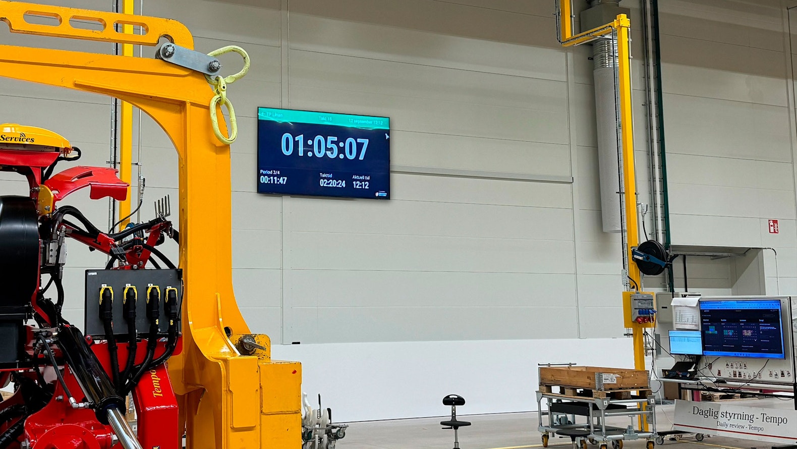 Taktat flöde med Boards on Fire Väderstad använder Boards on Fire och taktat flöde