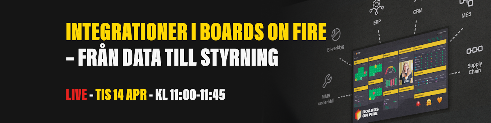 bild på webbinarium Boards on Fire Intergrationer