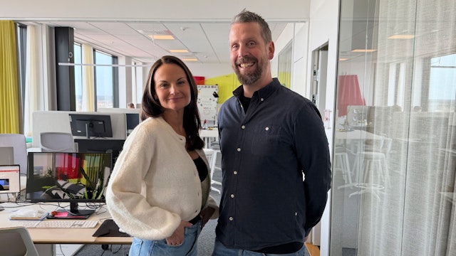 Emelie Forssell-Löfstedt och Joakim Henrixon