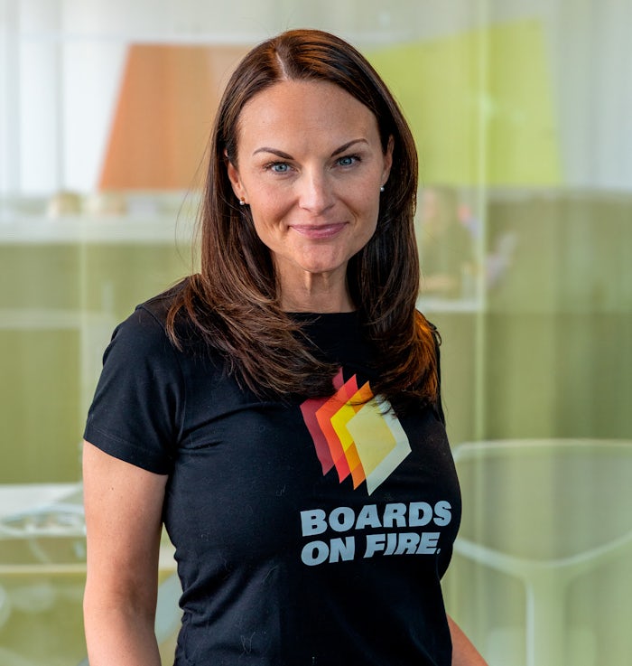 Image of Emelie Forssell-Löfstedt Boards on Fire