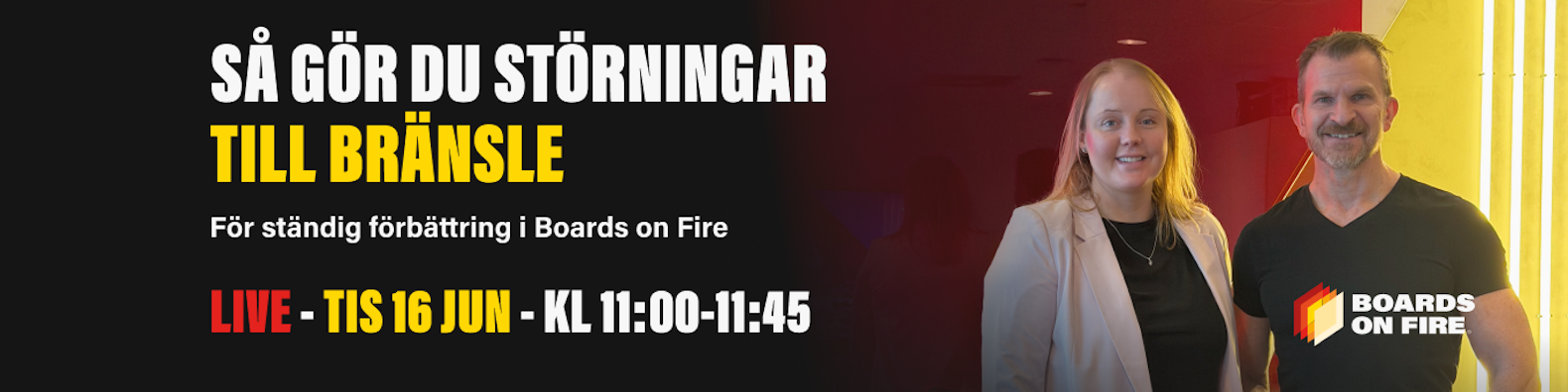 bild på Boards on Fire Webbinarium störningar till bränsle