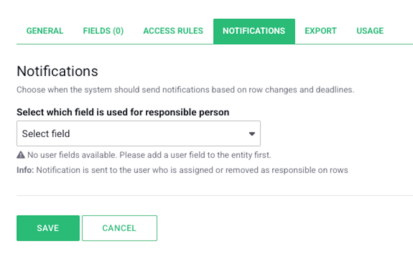 entity settings - notifications