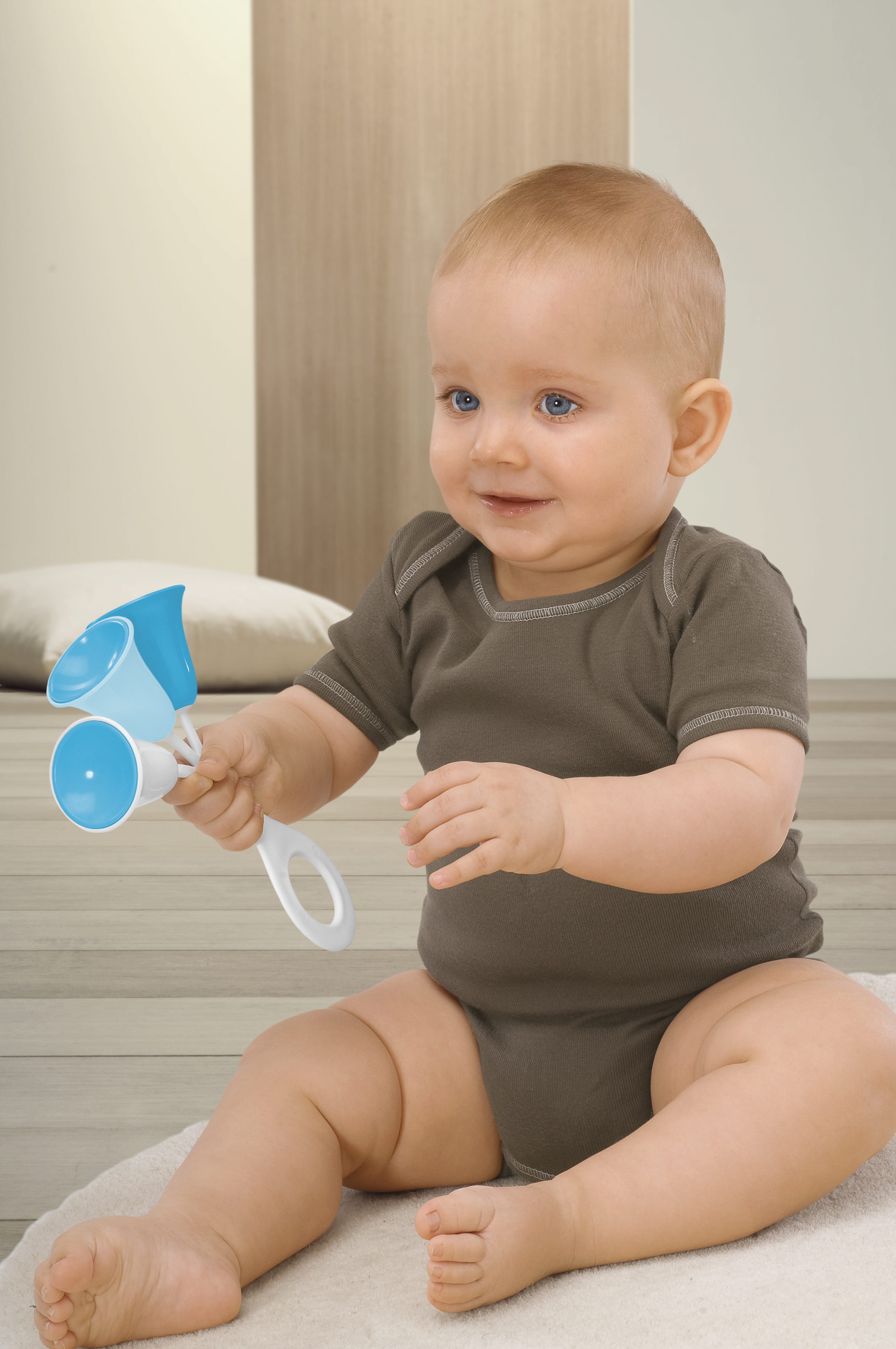 Trillino Tulipano Sonoro Azzurro Chicco