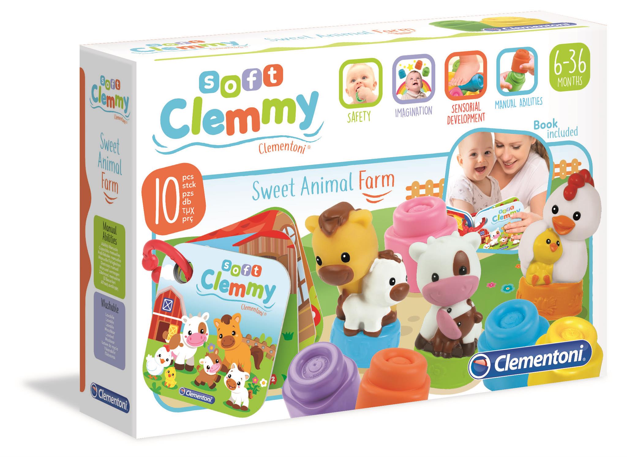 Clemmy Sweet Animal Farm Clementoni