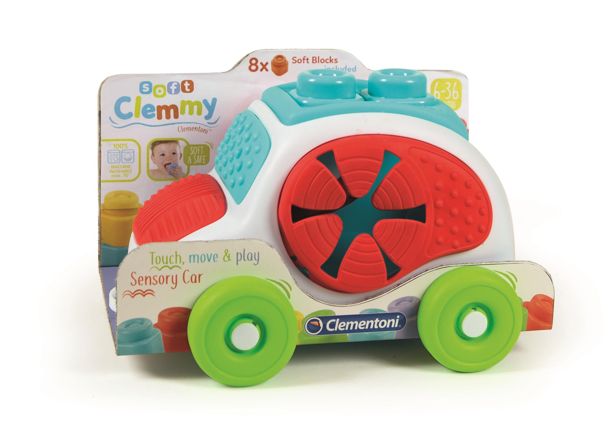 Clemmy Macchinina Sensoriale Clementoni