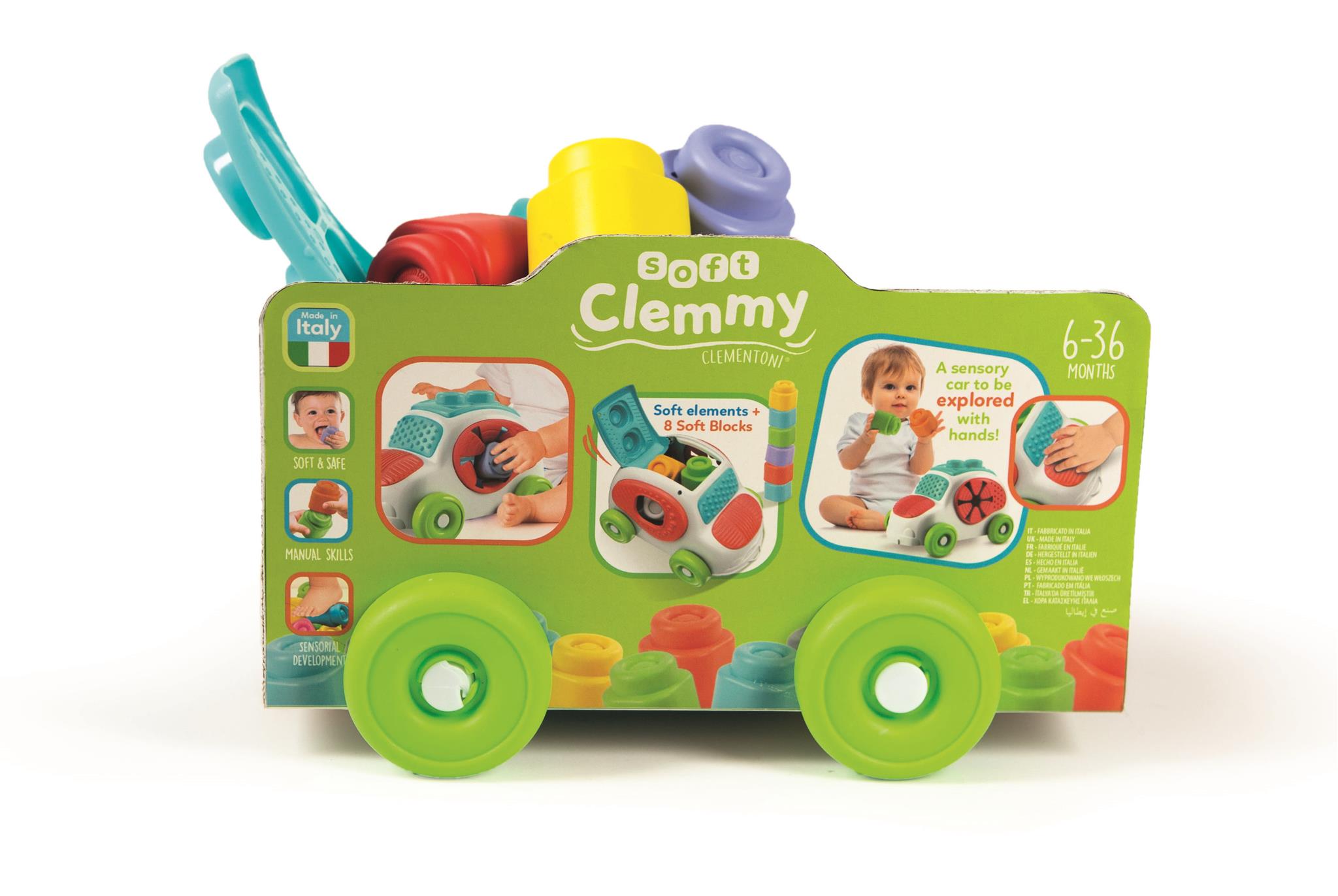 Clemmy Macchinina Sensoriale Clementoni