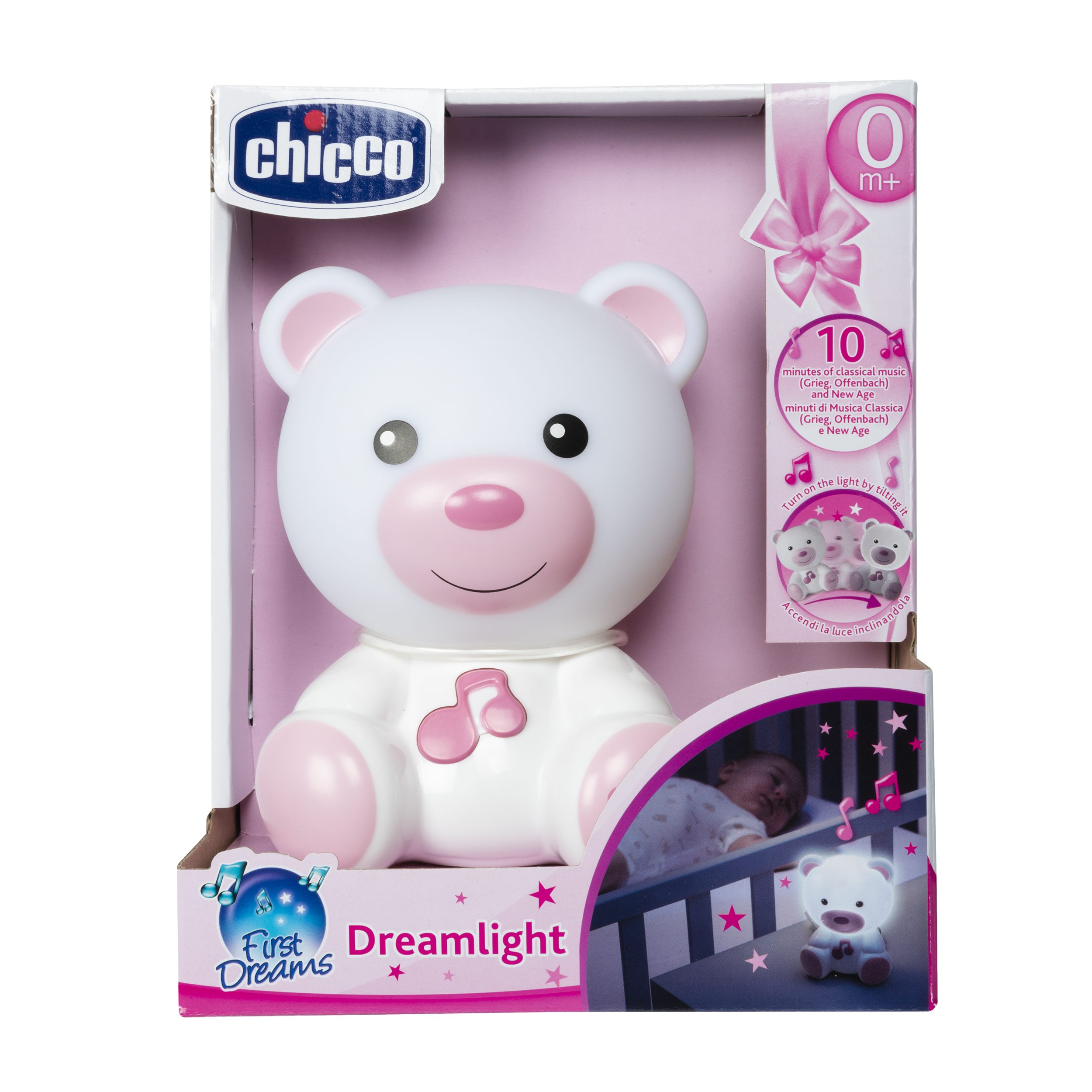 Luce Notte Orsetto Rosa Chicco