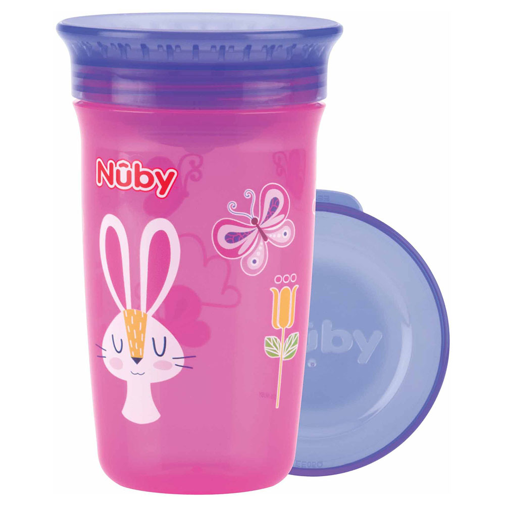nuby-360-wonder-cup-tazza-300ml-antigoccia-con-cappucci