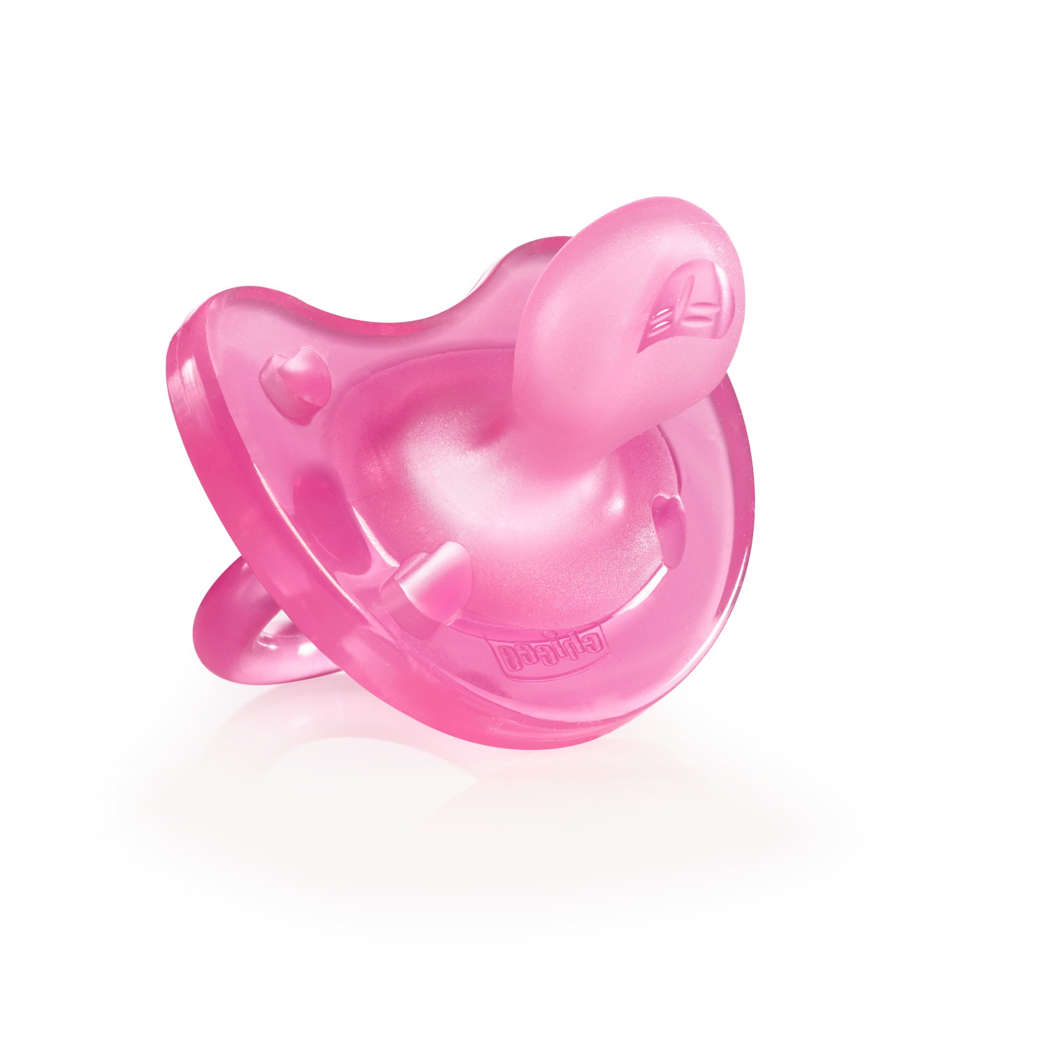 chicco-gommotto-physioforma-soft-12m-rosa-sil-1pz