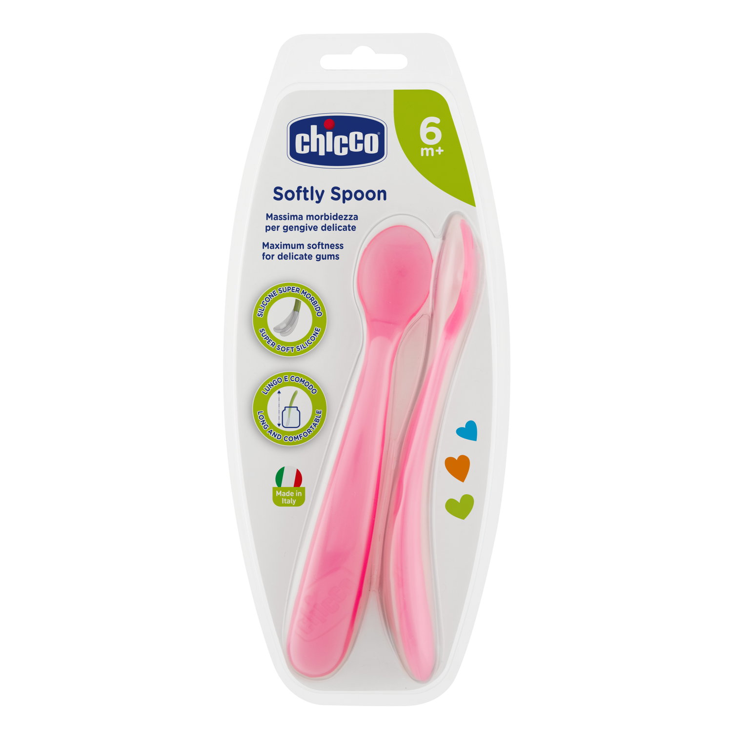 chicco-cucchiaio-sil-rosa-bi-pack-6m