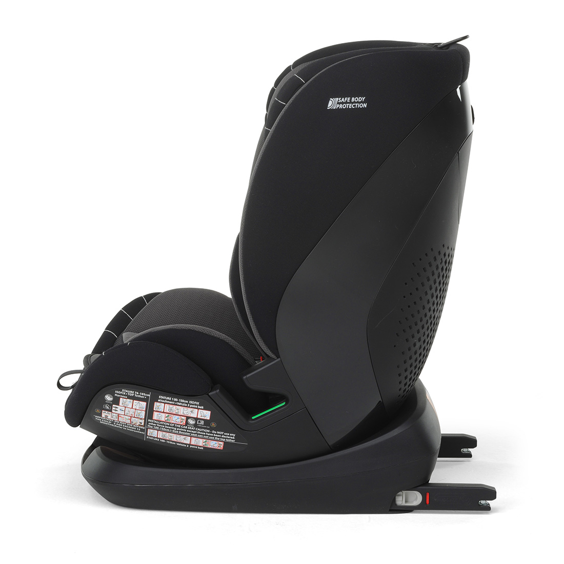 Foppapedretti Seggiolino Auto Pitstop I-Size Black