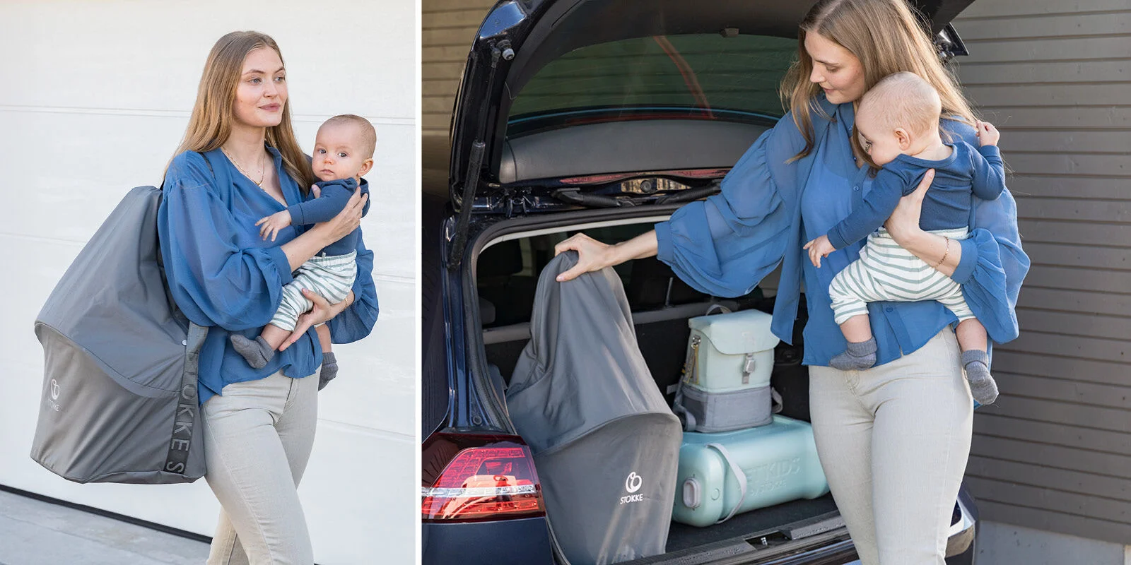 Stokke Clikk High Chair Travel Bag Grey