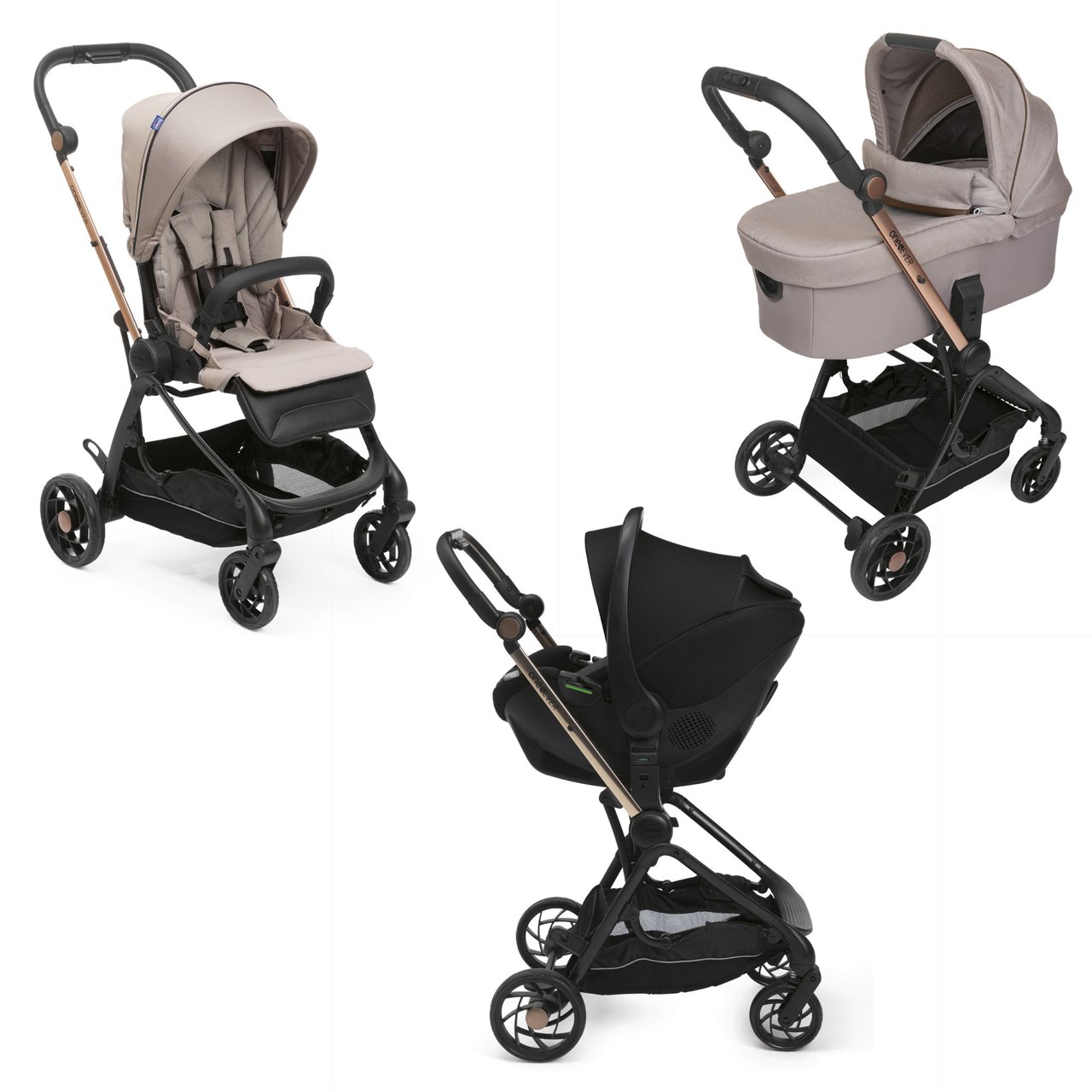 Chicco Trio One4Ever Desert Taupe