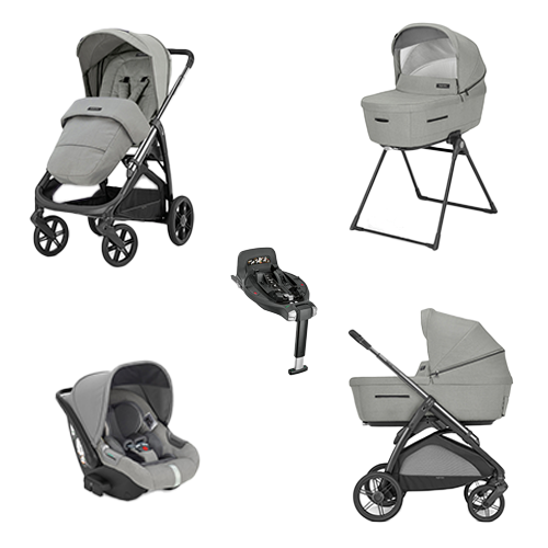 Inglesina TRIO System Quattro Aptica Darwin Satin Grey