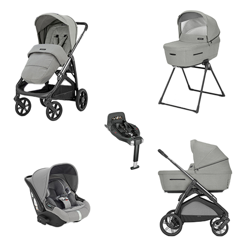 Inglesina System Quattro Aptica Darwin REC Satin Grey