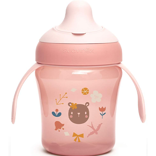 Suavinex Tazza Antigoccia Forest +6m Rosa
