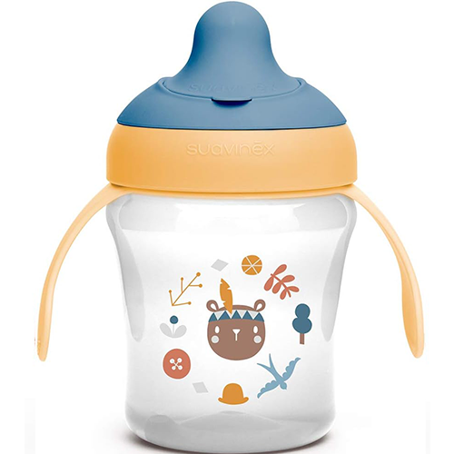 Suavinex Tazza Antigoccia Forest +6m  Gialla