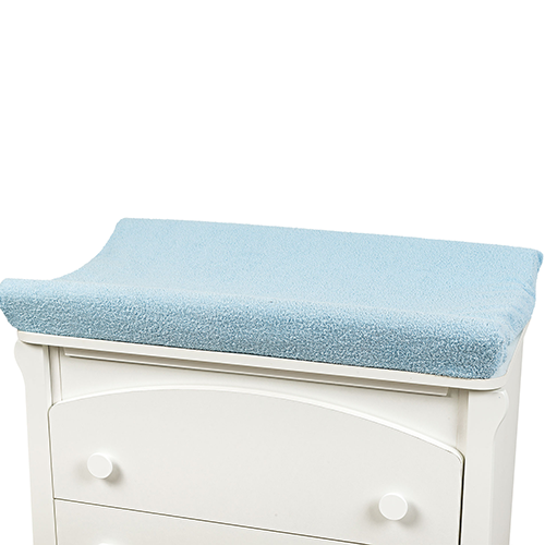 Picci Coprifasciatoio in Spugna Bamboo per fasciatoio in PVC Celeste