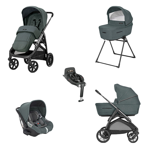 Inglesina System Quattro Aptica Darwin Esmerald Green